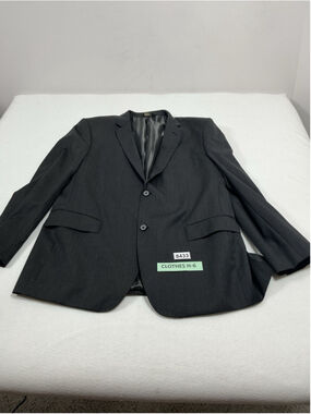 Mens Excellent Condition Cosani Lined Suit Jacket 48L Charcoal